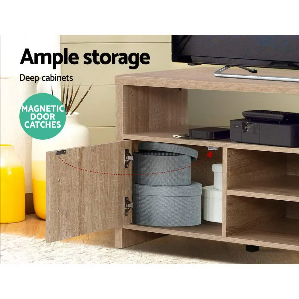140cm Oak TV Cabinet Entertainment / Unit Stand