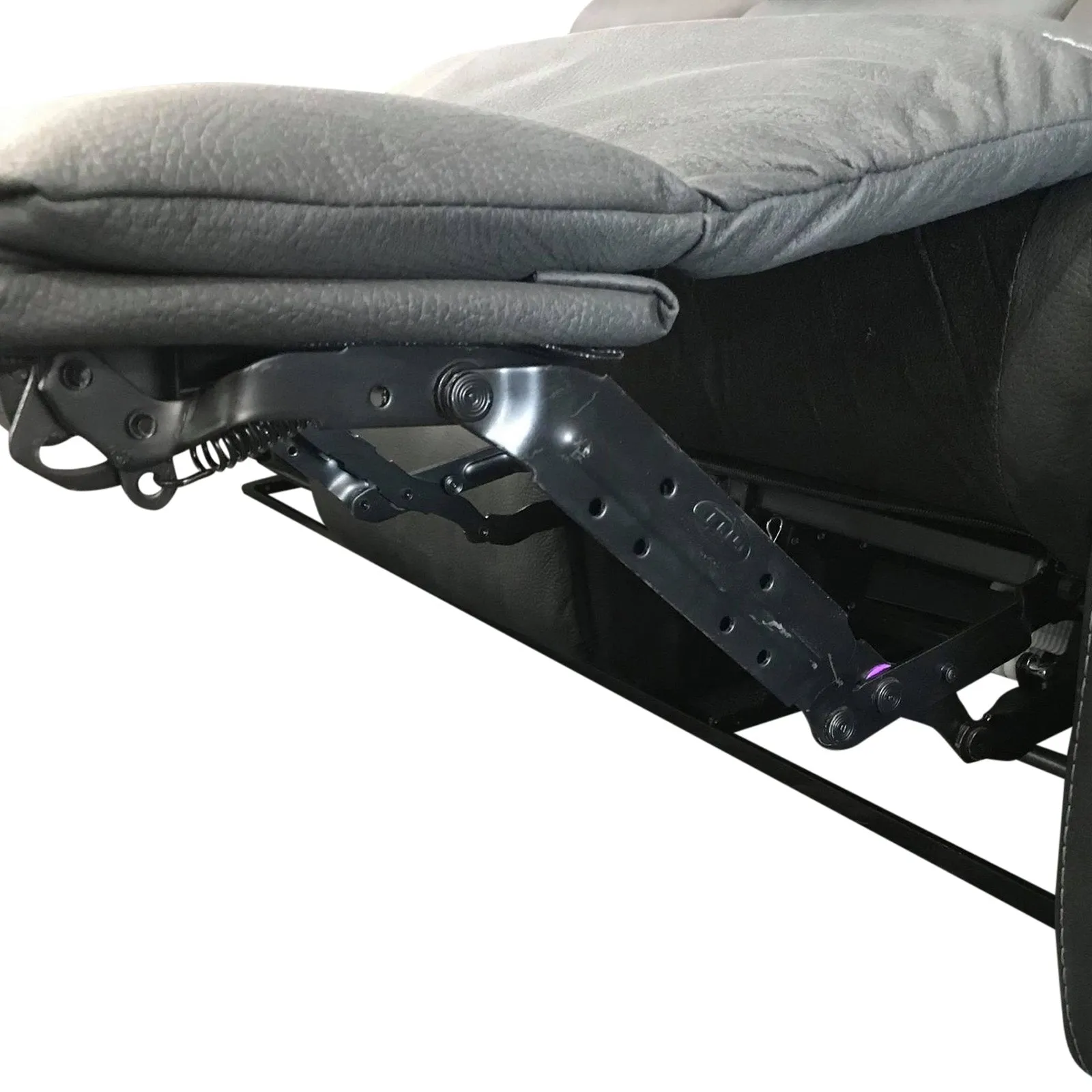 3RR 1RR 1RR Leatherette Electric Recliner - Grey | Ultimate Comfort