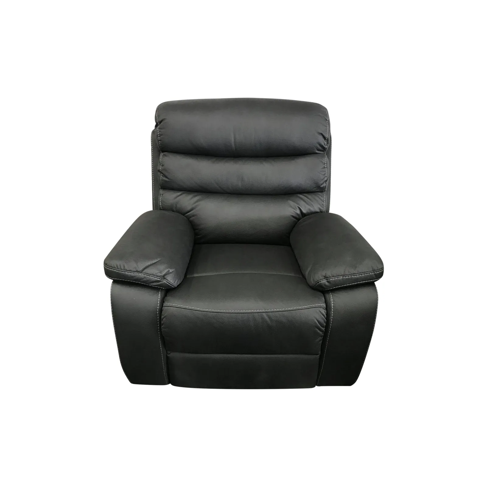 3RR 1RR 1RR Leatherette Electric Recliner - Grey | Ultimate Comfort