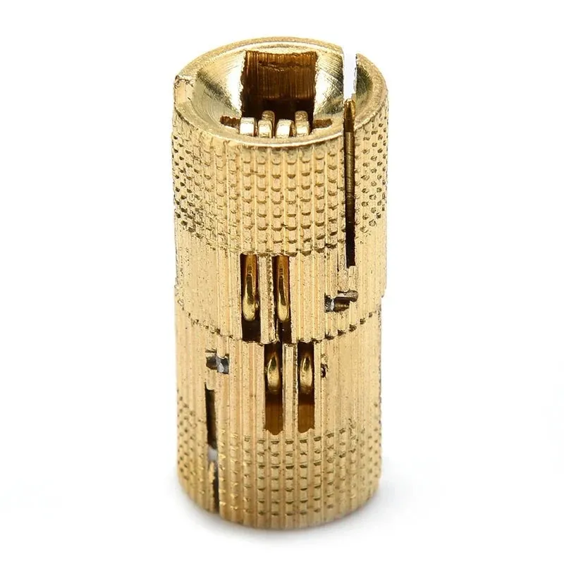 4 Piece Brass Furniture Hinges for Hidden Cabinets