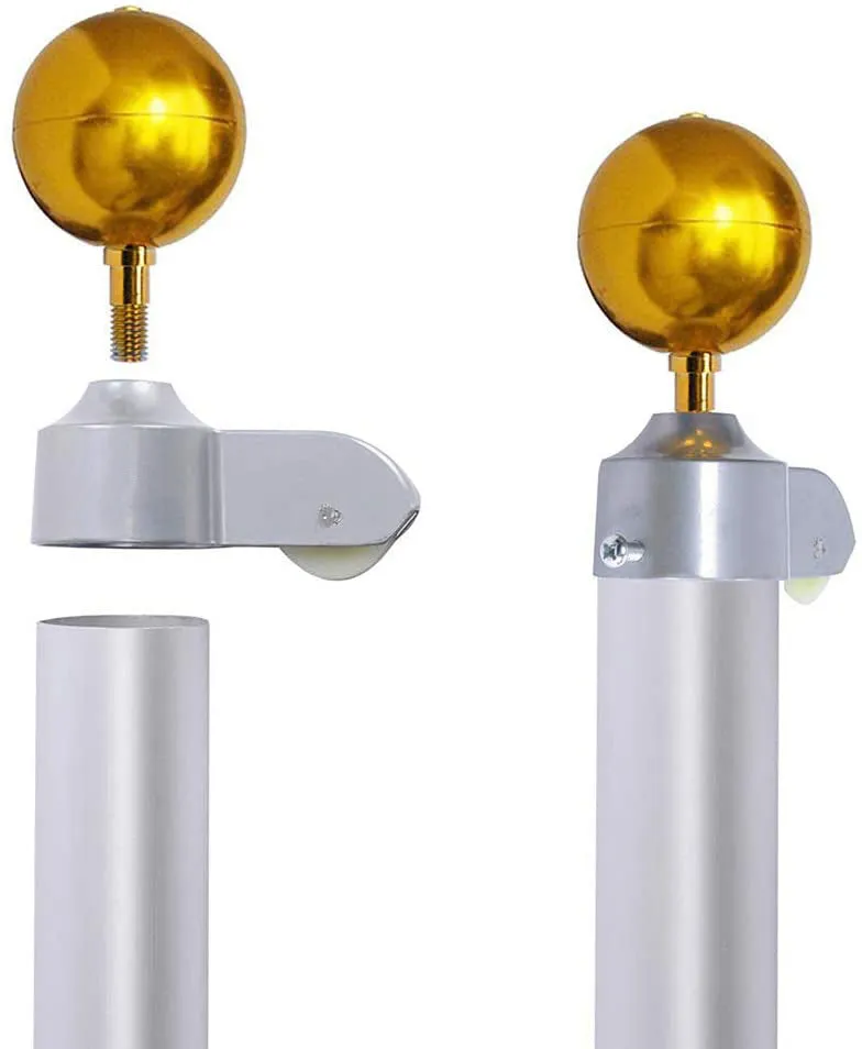 6.2M Australia Sectional Flag Pole Kit - for Outdoor Aussie Flags