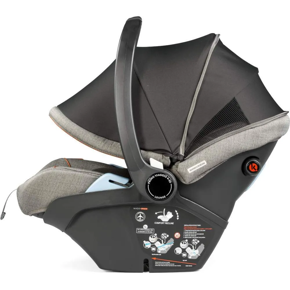 Agio by Peg Perego Primo Viaggio 4-35 Lounge Infant Car Seat   Base