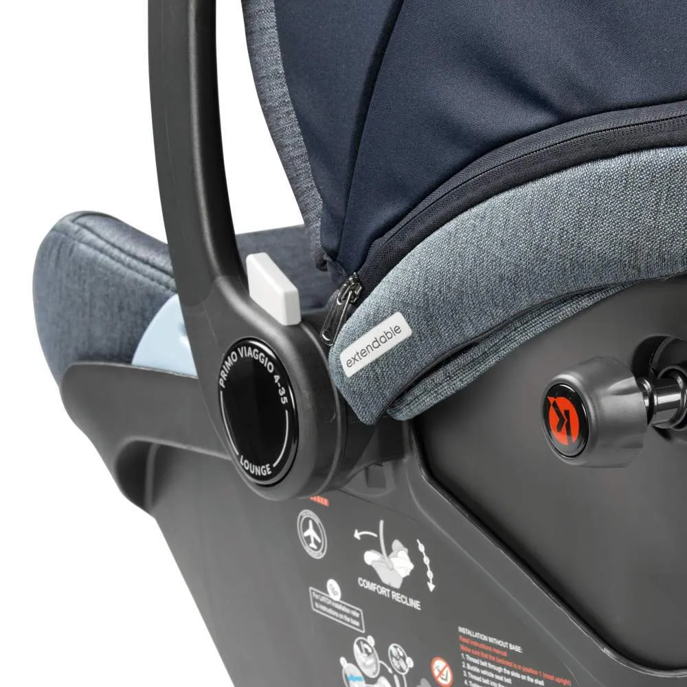 Agio by Peg Perego Primo Viaggio 4-35 Lounge Infant Car Seat   Base