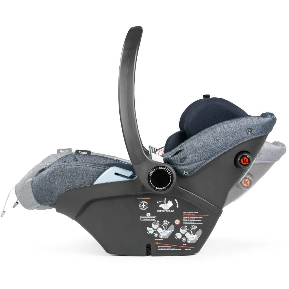 Agio by Peg Perego Primo Viaggio 4-35 Lounge Infant Car Seat   Base
