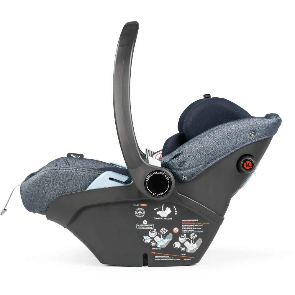 Agio by Peg Perego Primo Viaggio 4-35 Lounge Infant Car Seat   Base