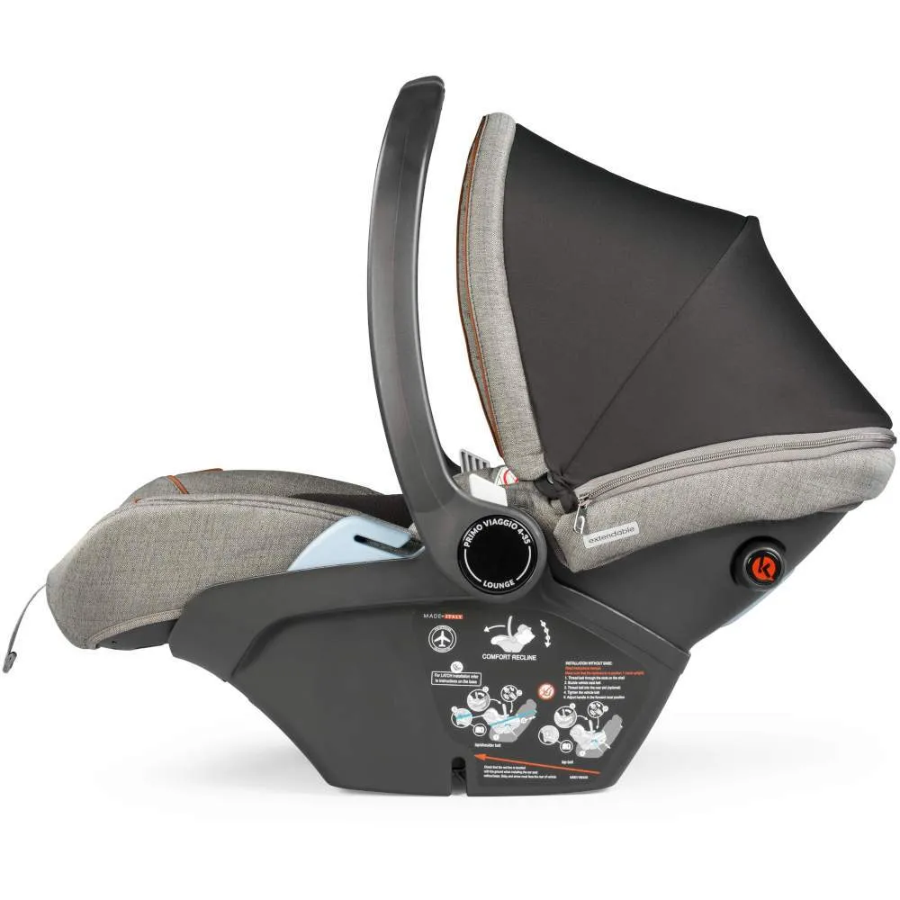 Agio by Peg Perego Primo Viaggio 4-35 Lounge Infant Car Seat   Base