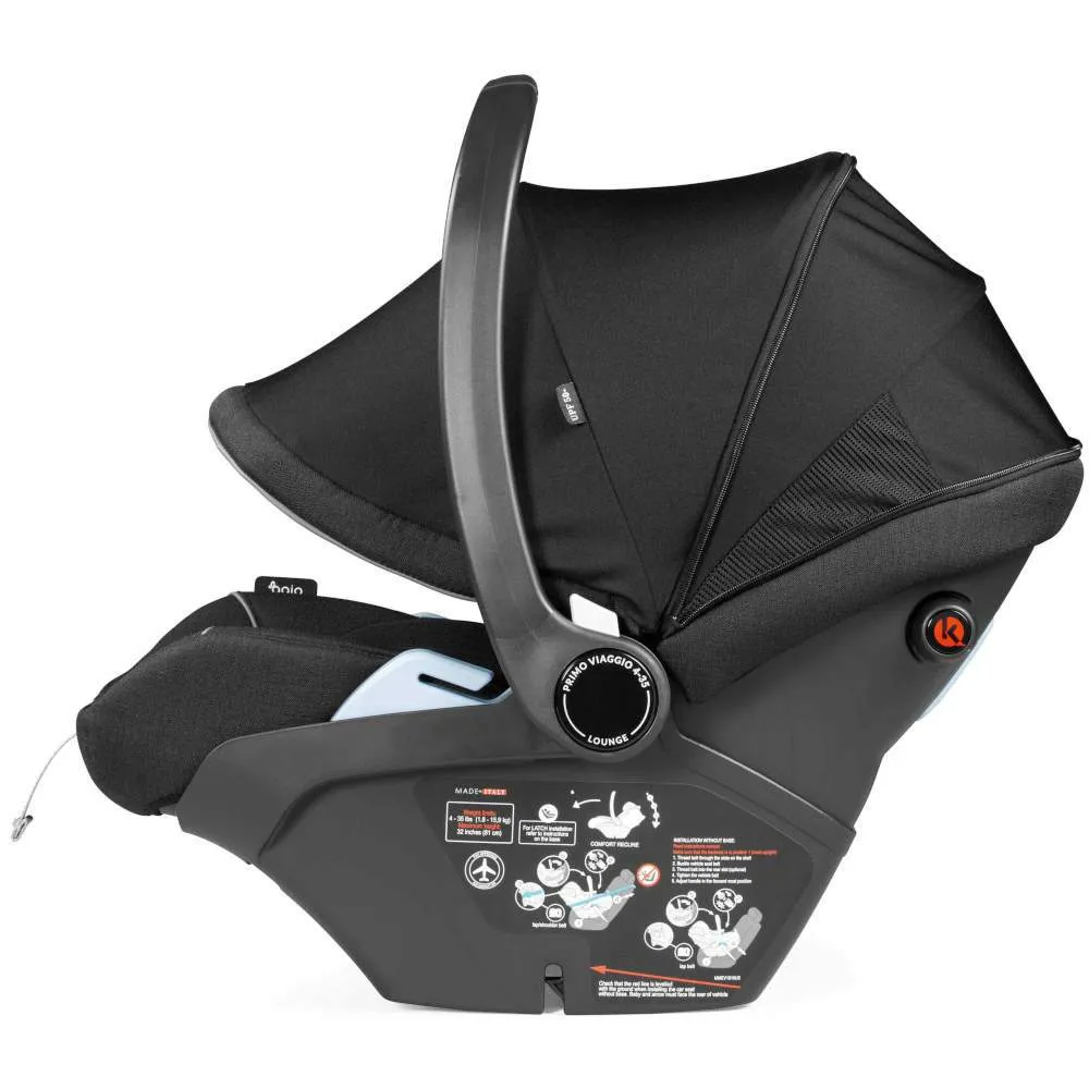 Agio by Peg Perego Primo Viaggio 4-35 Lounge Infant Car Seat   Base