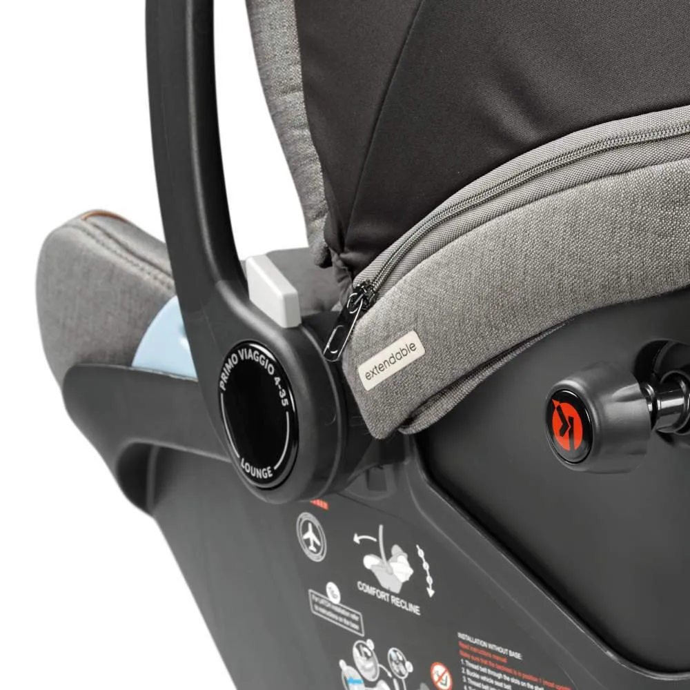 Agio by Peg Perego Primo Viaggio 4-35 Lounge Infant Car Seat   Base