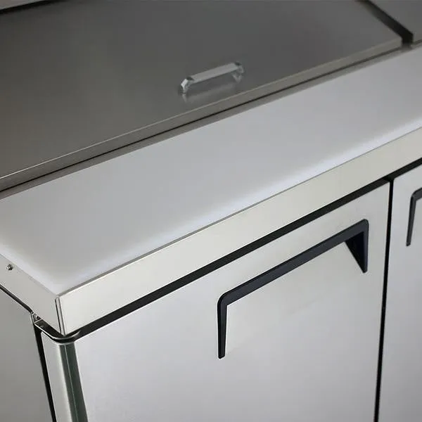 Atosa MSF8304 72" Three Door Standard Top Sandwich Prep Unit