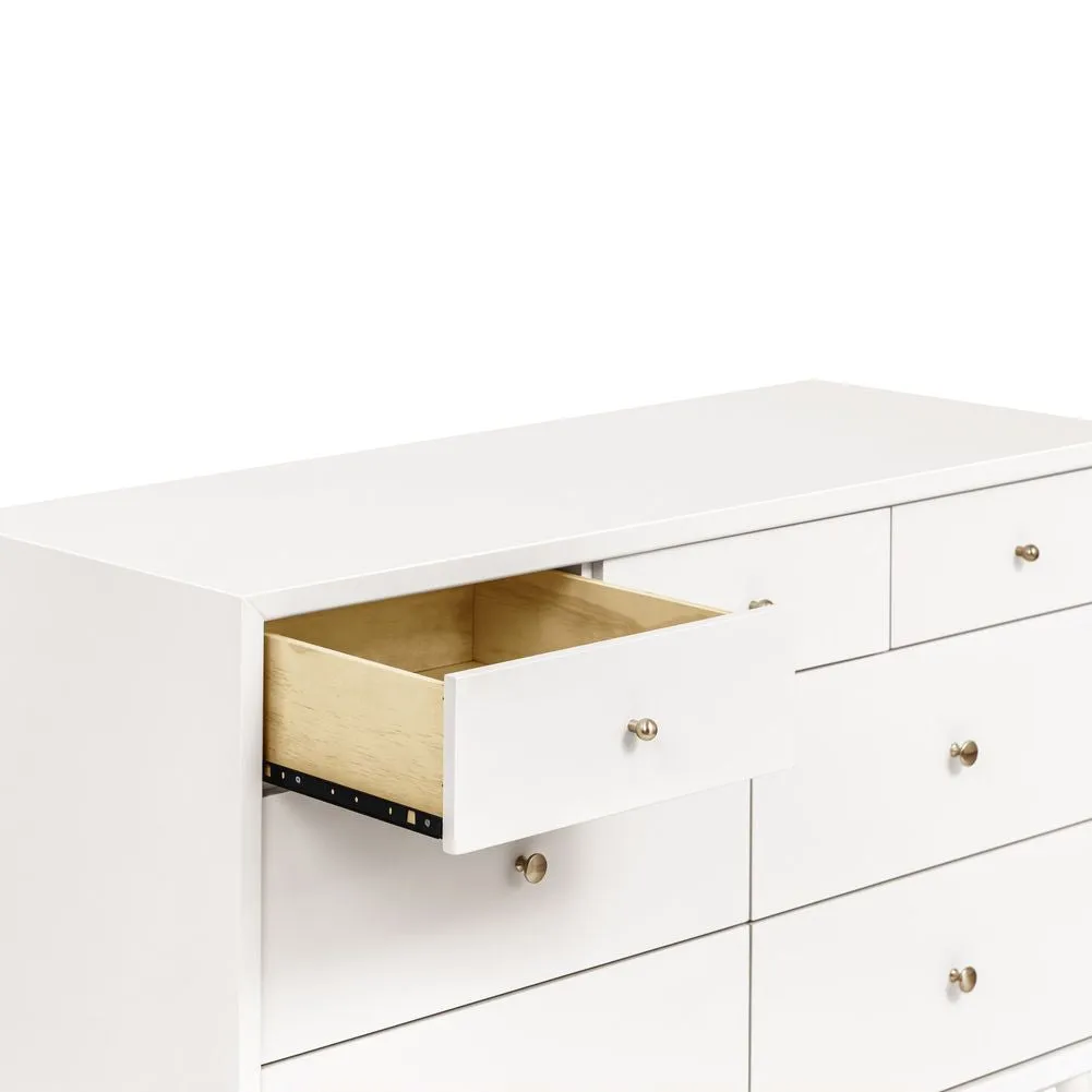 Babyletto Palma 7-Drawer Double Dresser - Warm White