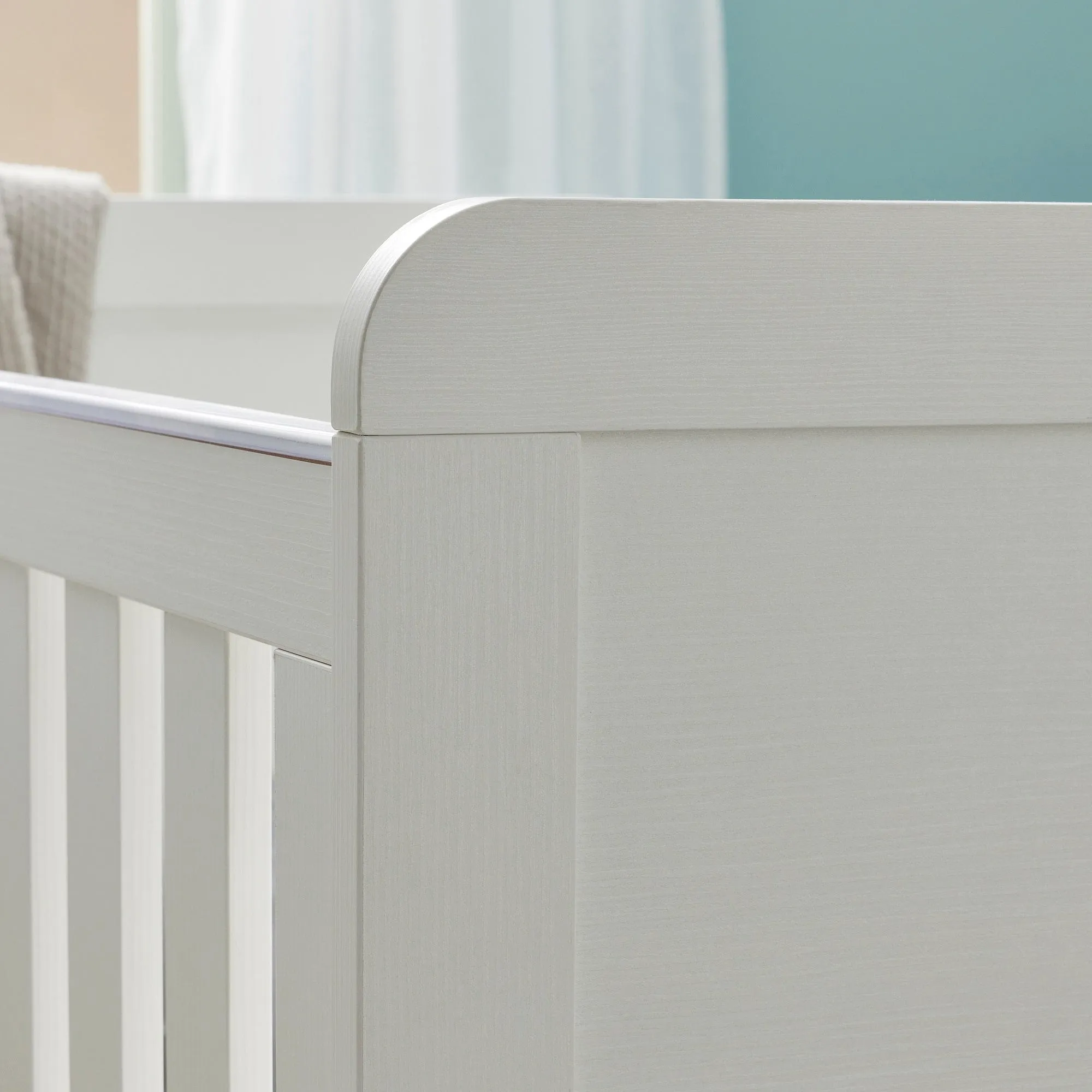 Babymore Caro 2 Piece Room Set - White Wash