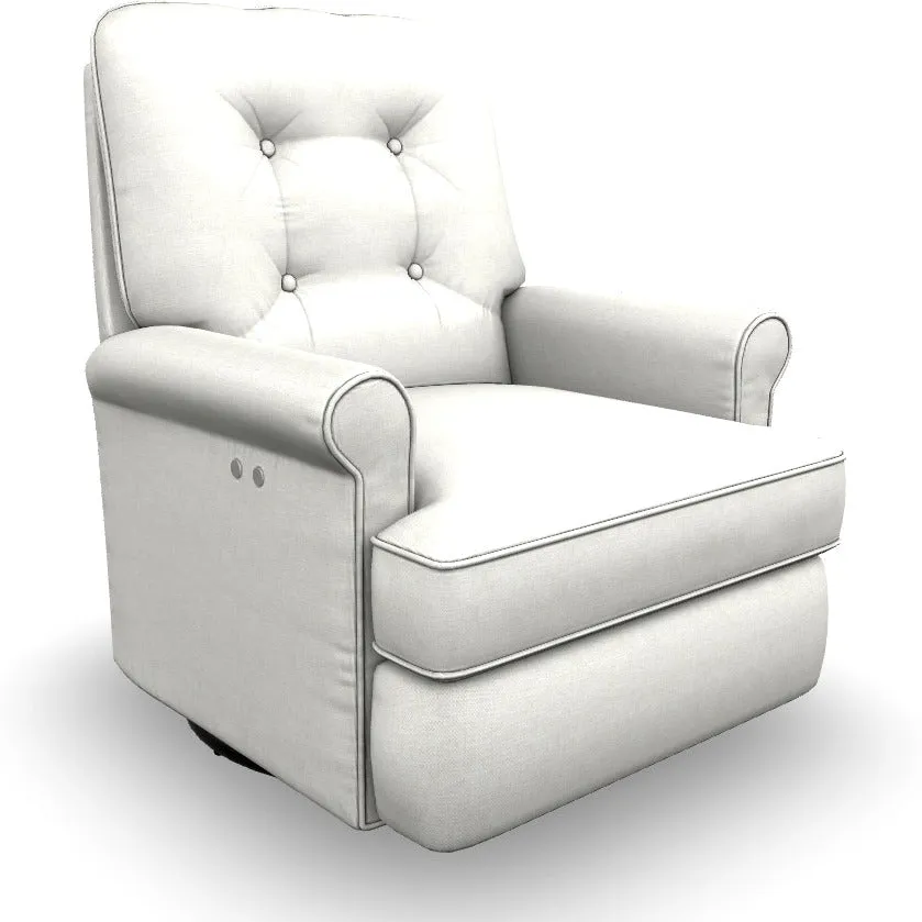 Best Chairs Carissa Swivel Glider Recliner