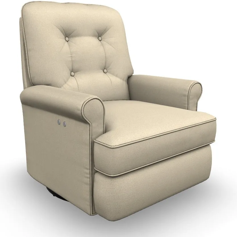 Best Chairs Carissa Swivel Glider Recliner