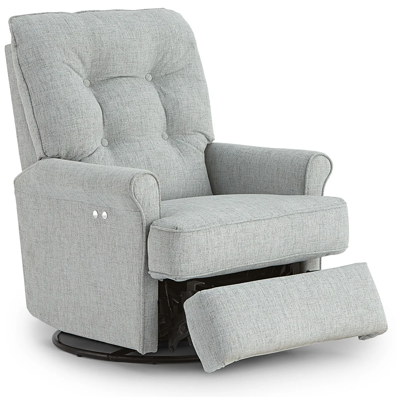 Best Chairs Carissa Swivel Glider Recliner