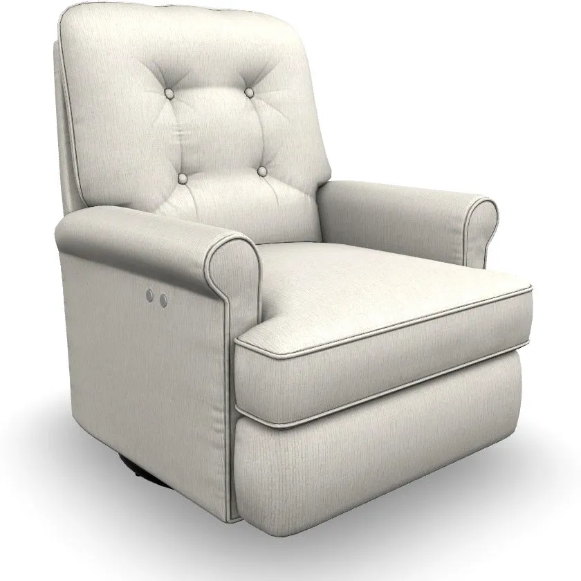 Best Chairs Carissa Swivel Glider Recliner