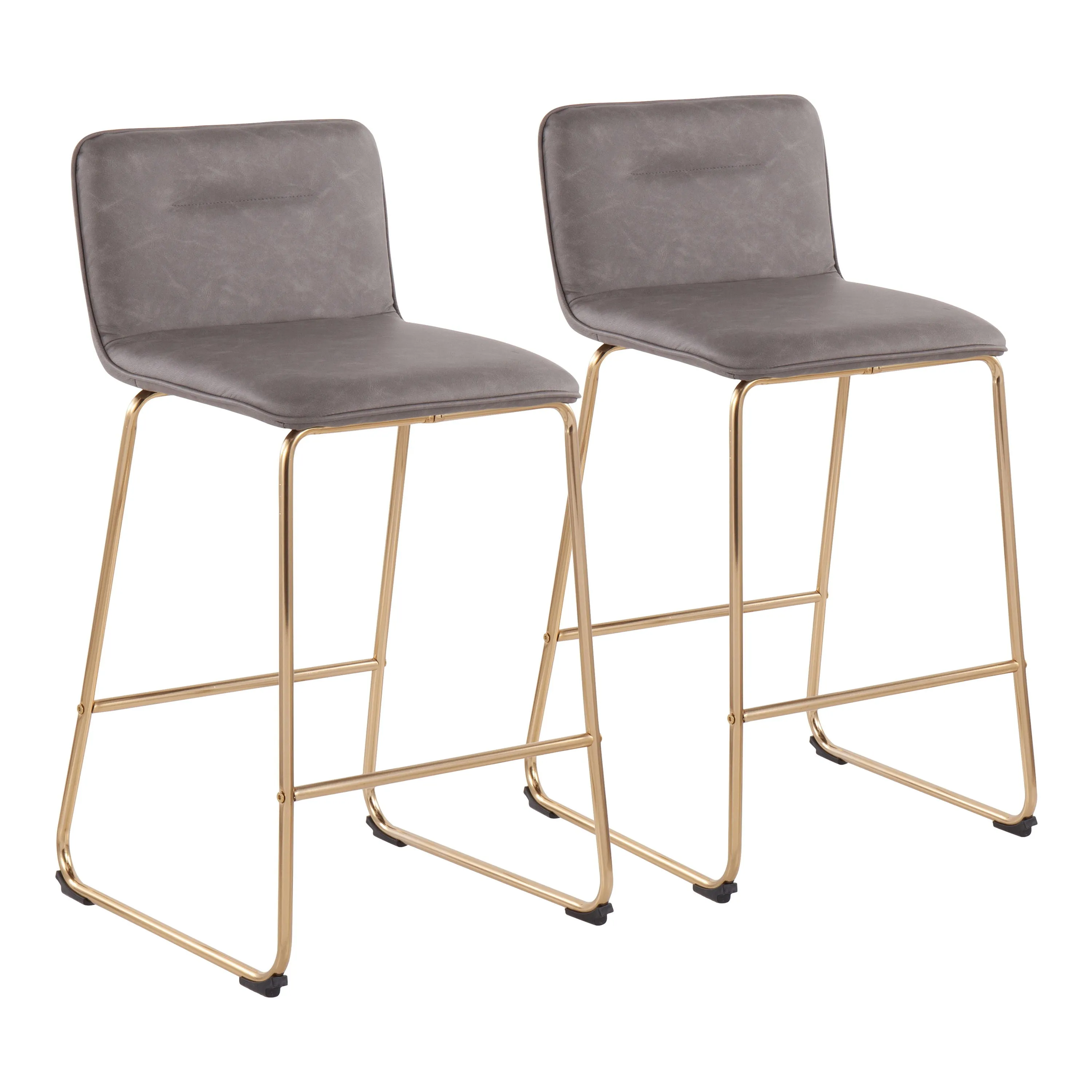 Casper - Fixed Height Contemporary Counter Stool (Set of 2) by Couch.com