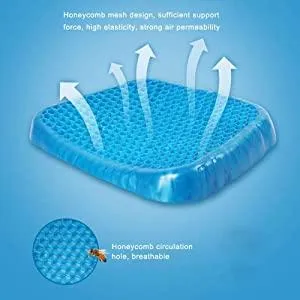 Cushion Seat Flex Pillow, Gel Orthopedic Seat Cushion Pad (Egg Sitter)