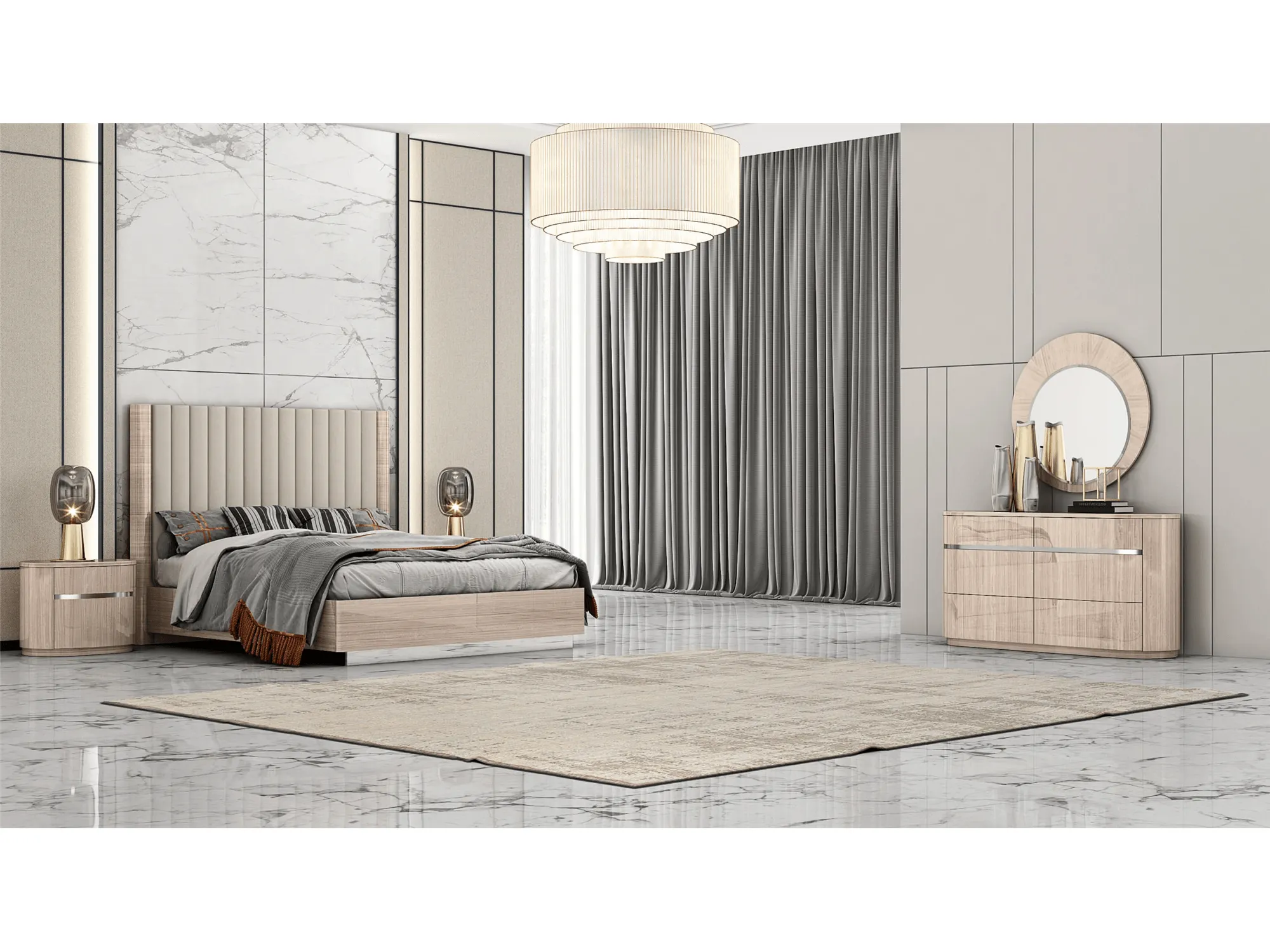 Dorothy Nightstand Beige