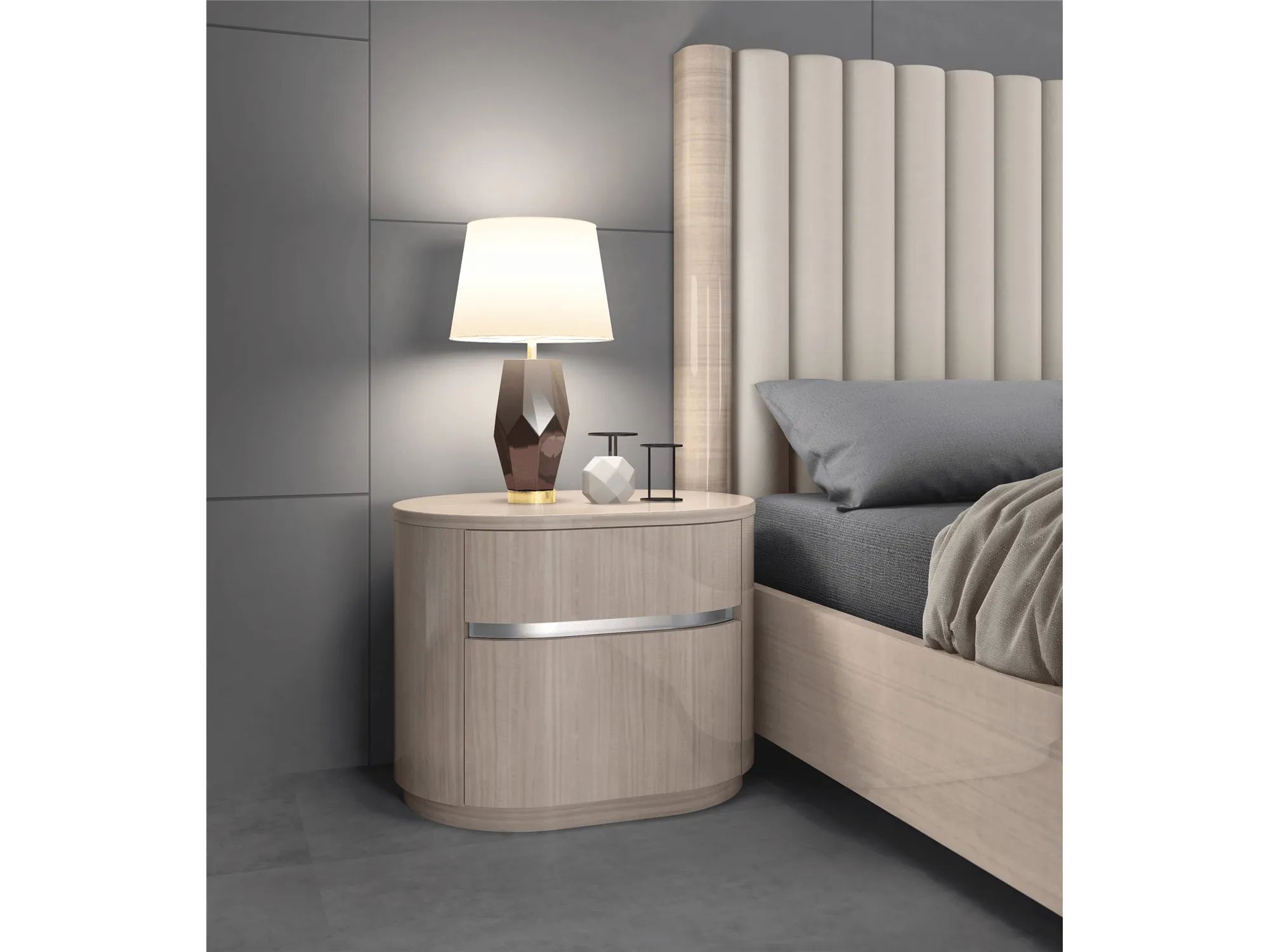 Dorothy Nightstand Beige