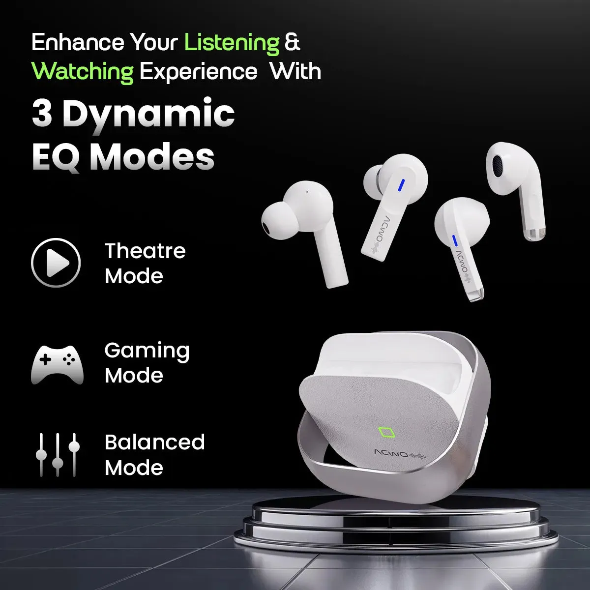 DwOTS Fire (Black) Earbuds