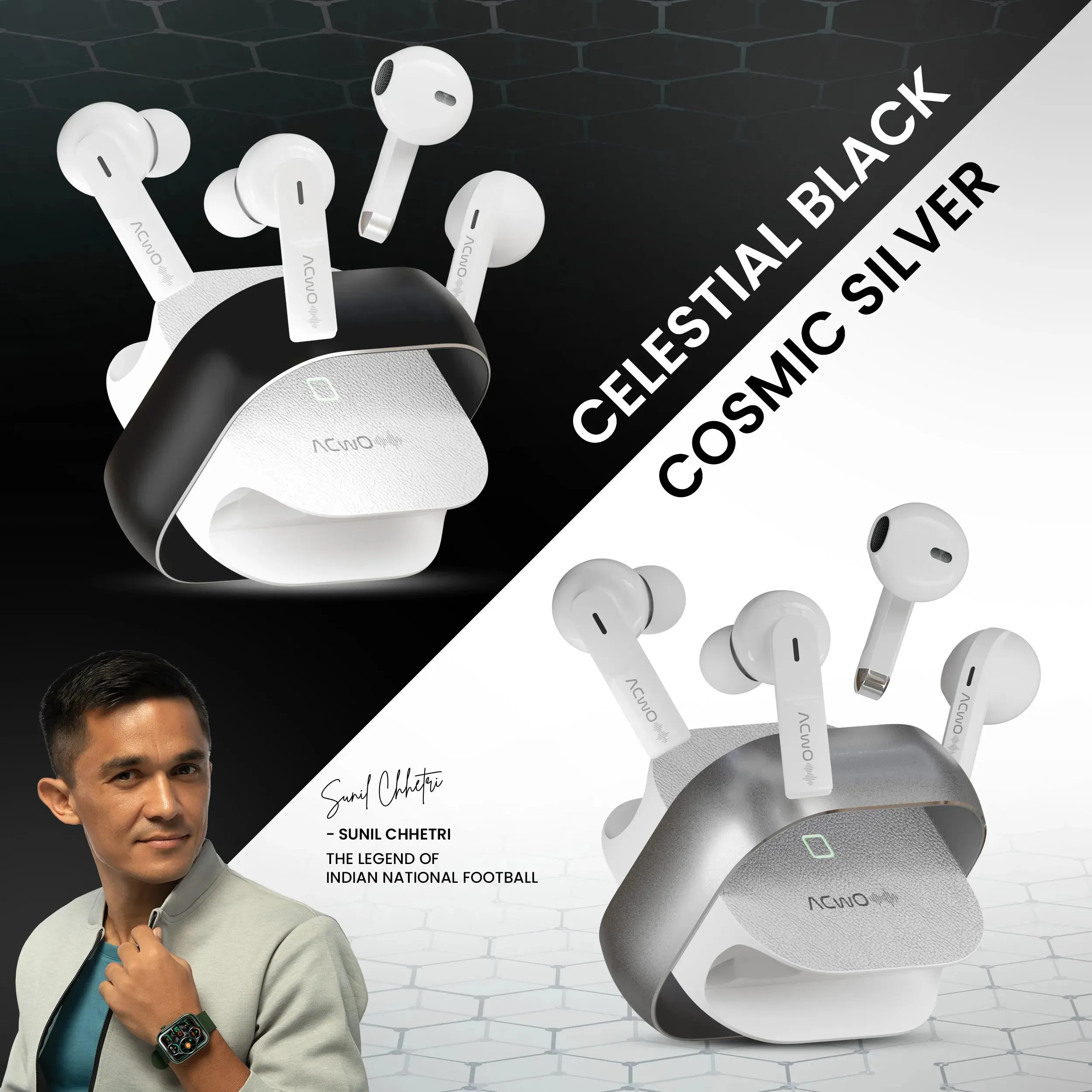 DwOTS Fire : Silver Earbuds