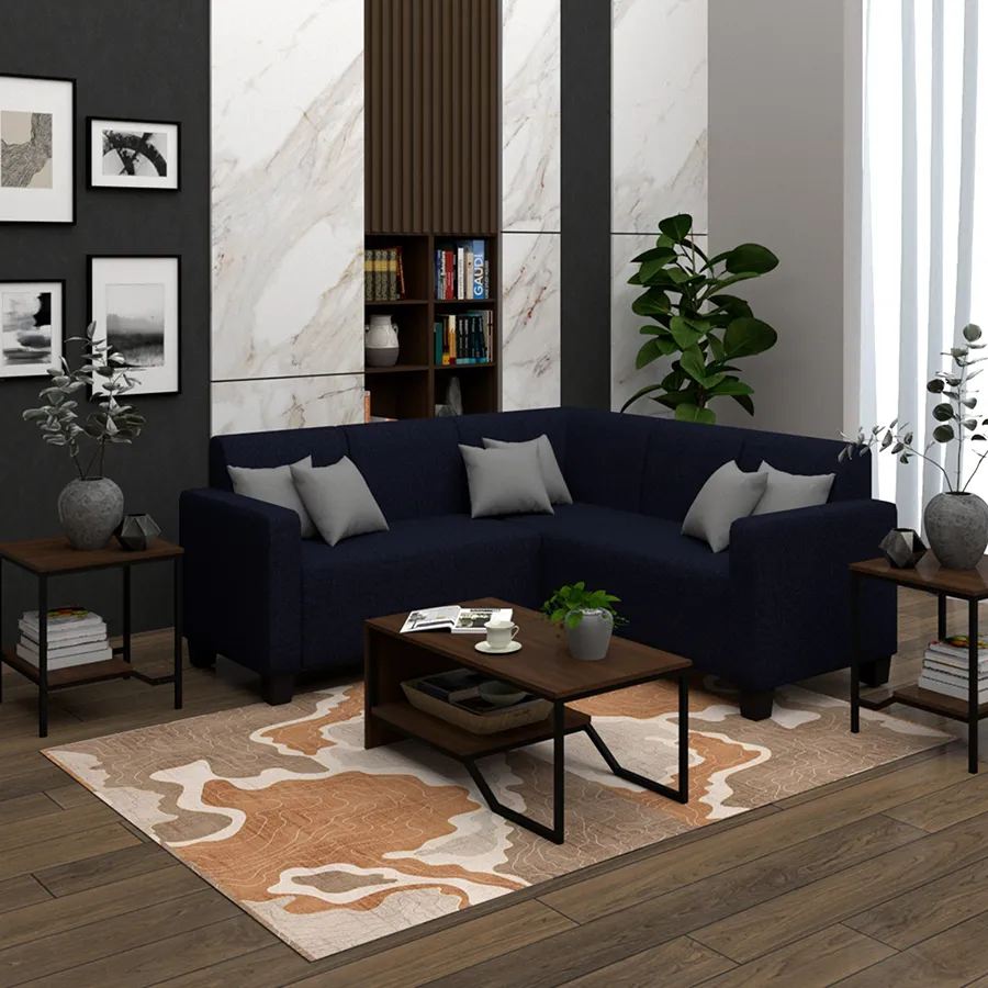 Eric Sectional 4 Seat Corner Sofa