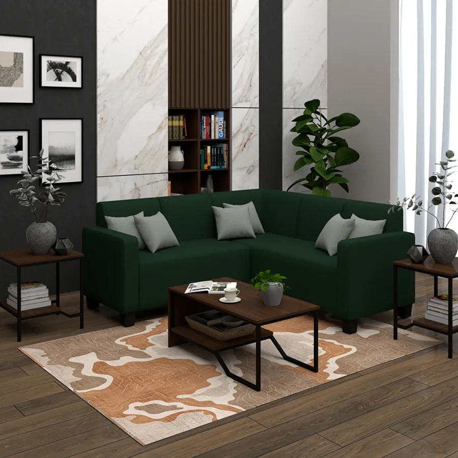 Eric Sectional 4 Seat Corner Sofa