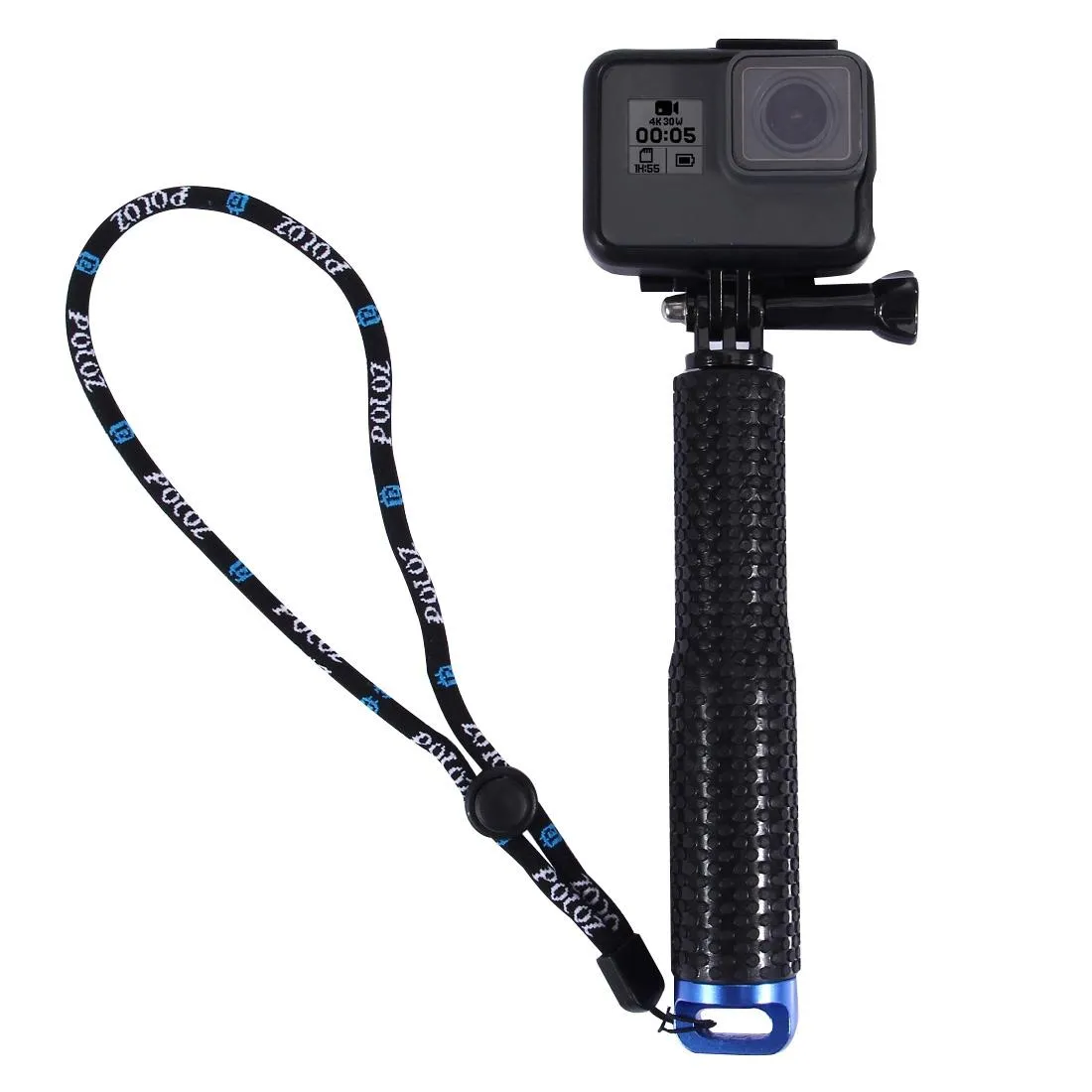 Extendable Monopod for Gopro and Other Action Cameras - 19-49cm