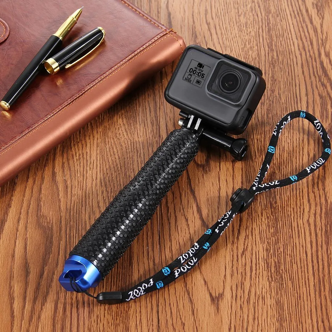 Extendable Monopod for Gopro and Other Action Cameras - 19-49cm