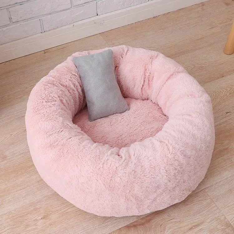Fleece Round Bed for Cats