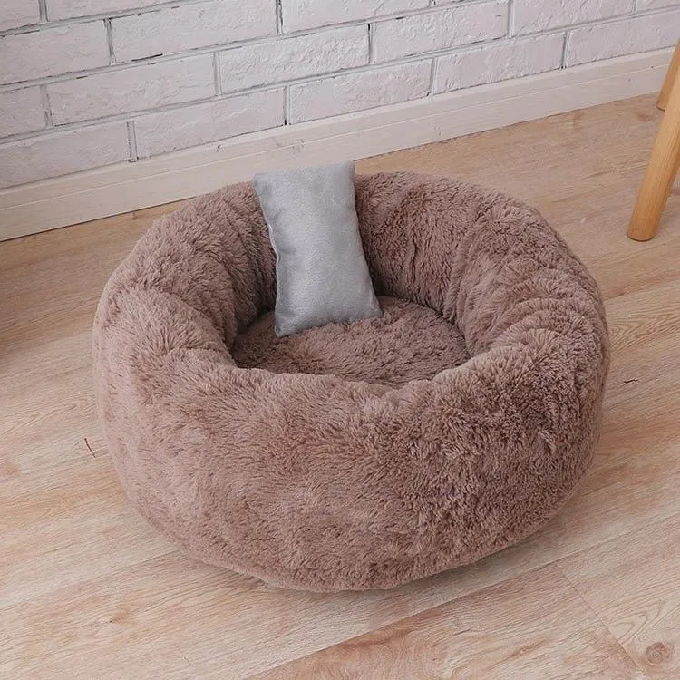 Fleece Round Bed for Cats
