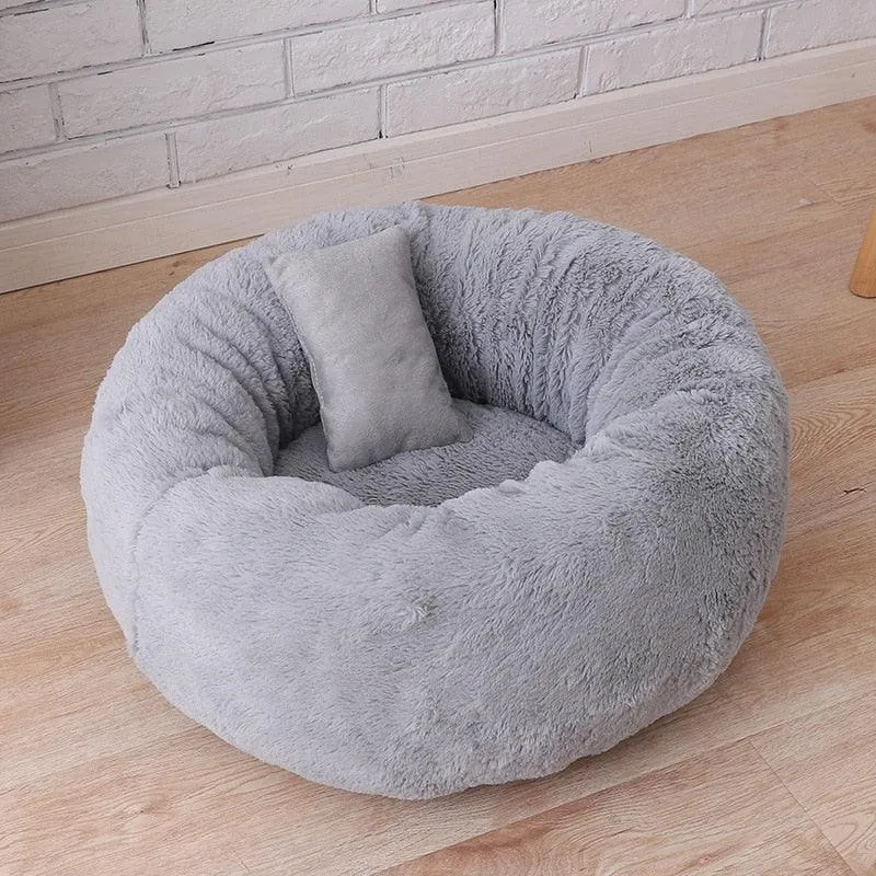 Fleece Round Bed for Cats