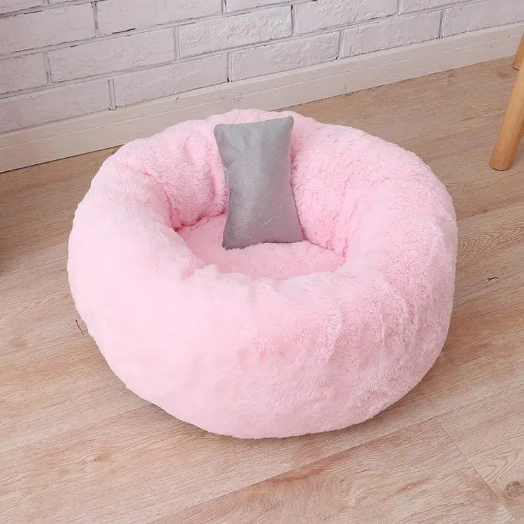 Fleece Round Bed for Cats