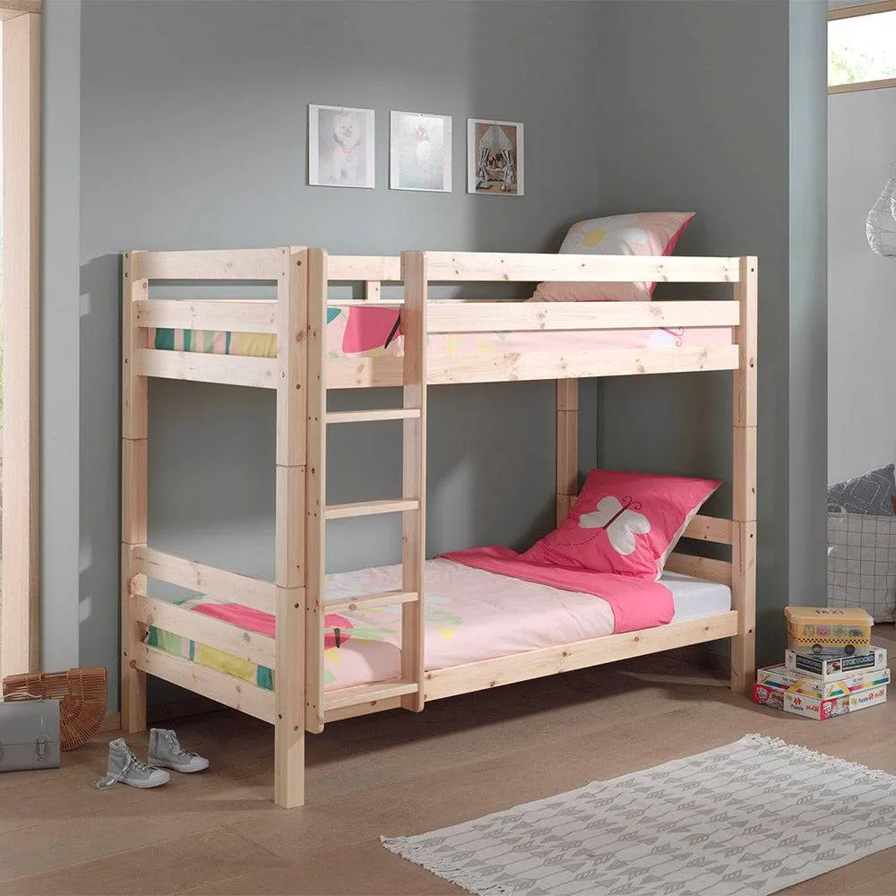 Natural Bunk Beds 160cm by Vipack Pino
