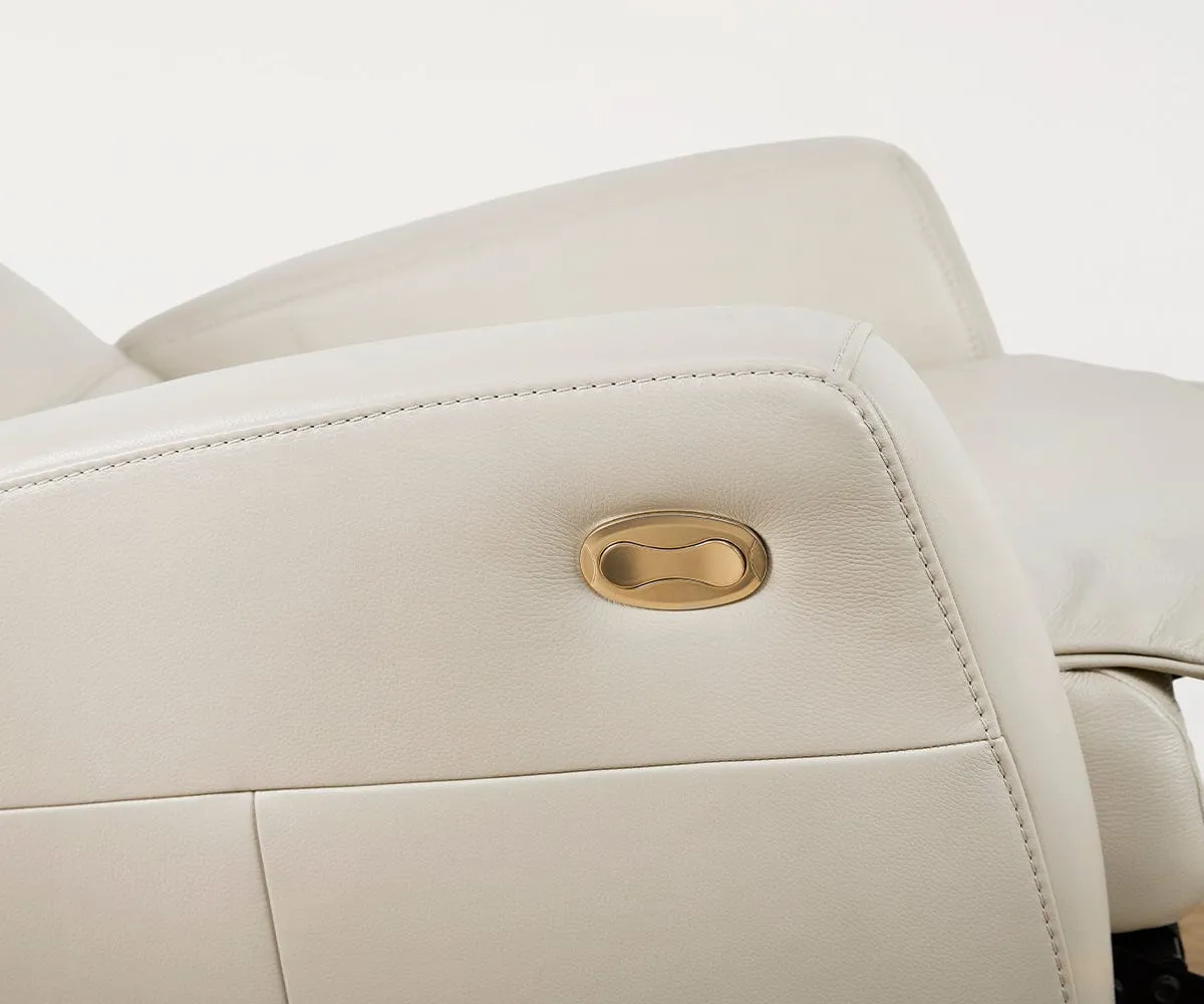 Norrell Lift Power Leather Recliner