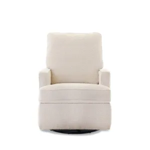 Obaby Madison Swivel Glider Recliner Chair - Boucle (Pre Order End May)