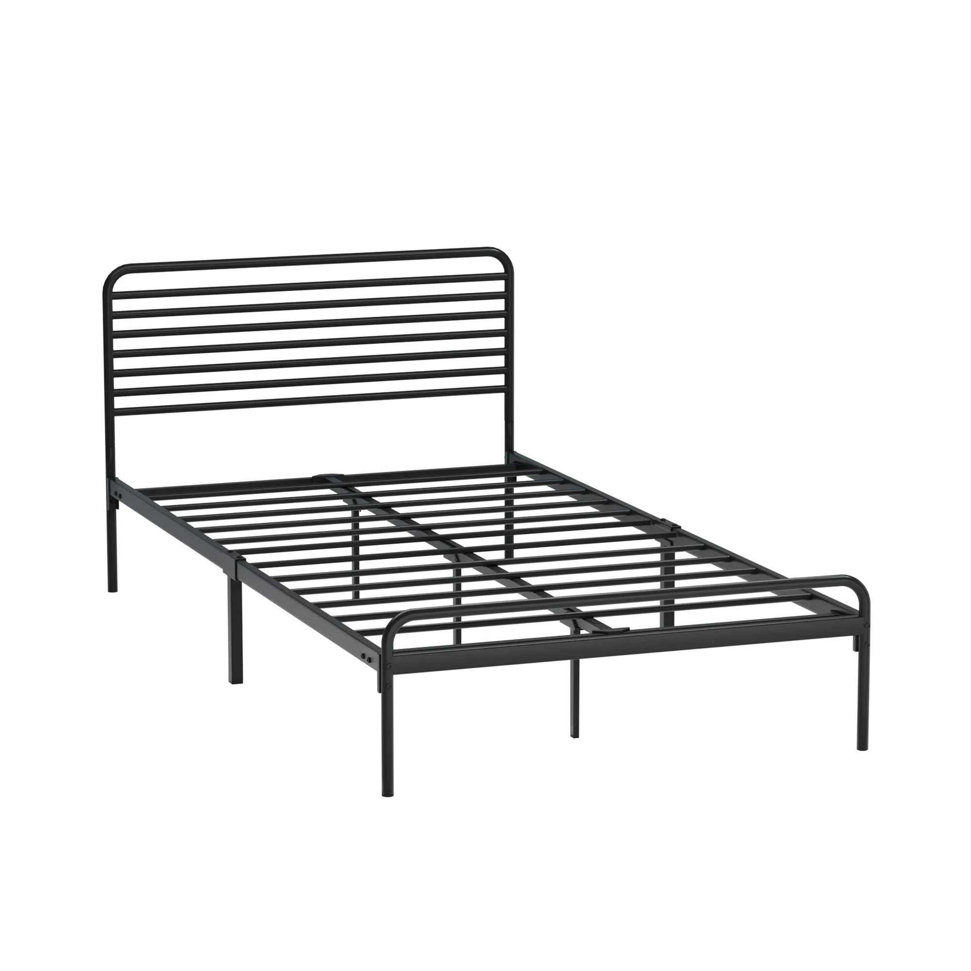Oikiture Metal Bed Frame King Single Size Bed Base Beds Platform