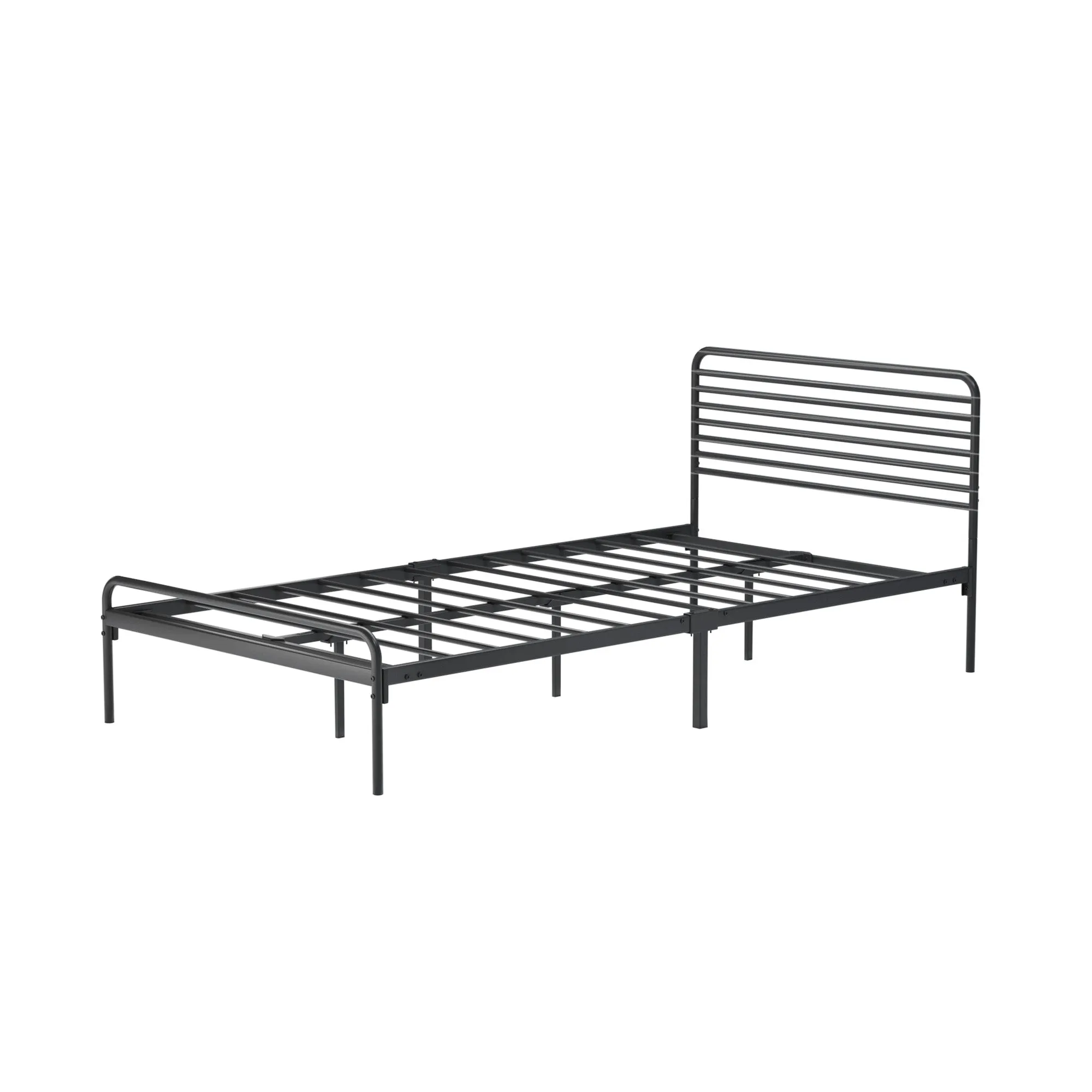 Oikiture Metal Bed Frame King Single Size Bed Base Beds Platform