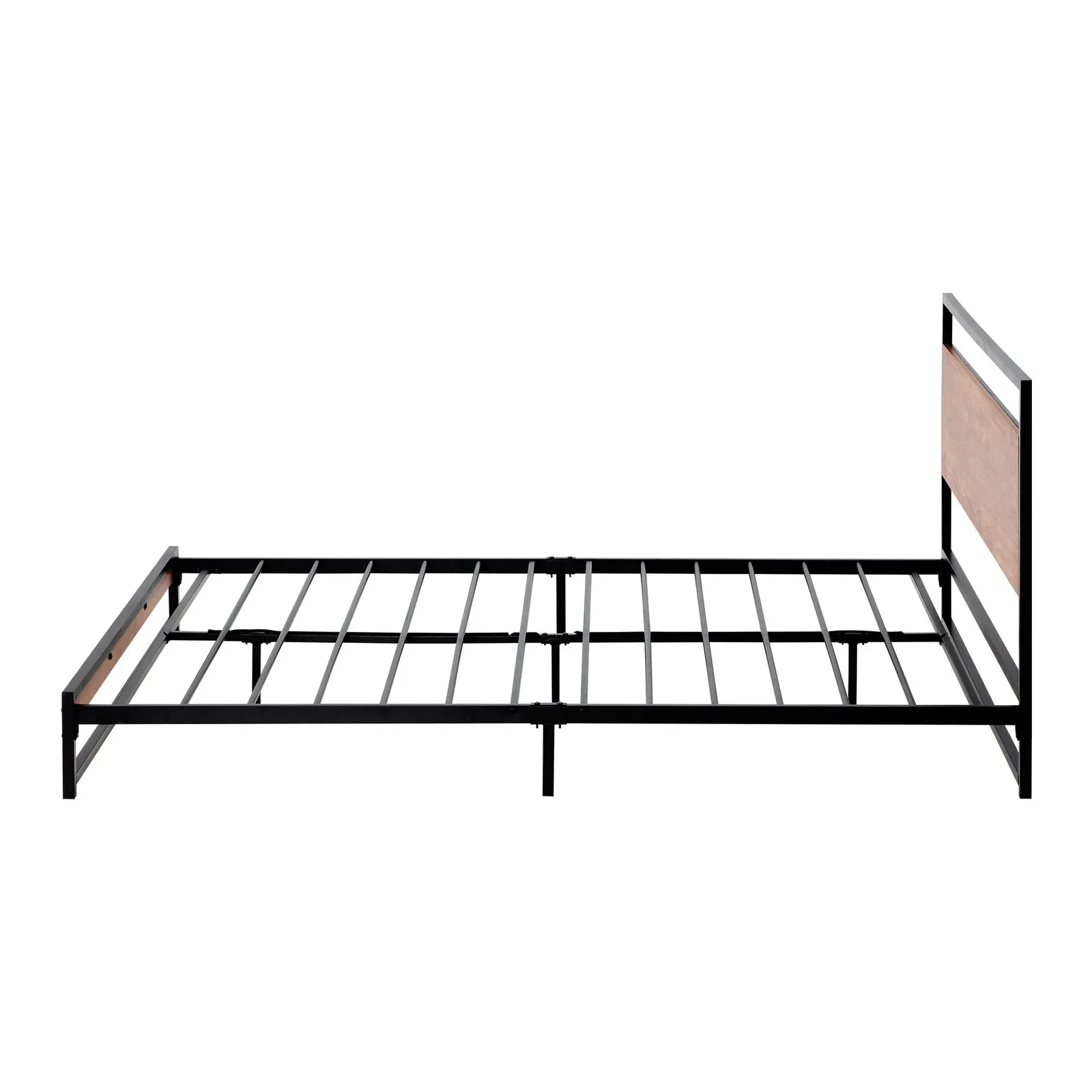 Oikiture Metal Bed Frame King Size Beds Base Platform Wood