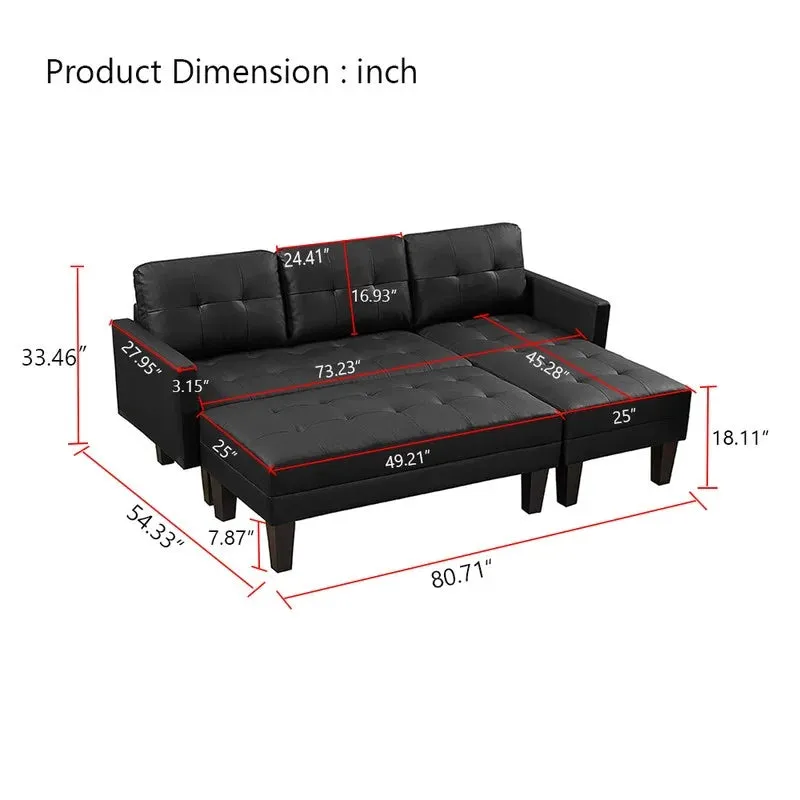 Practo Modern Suede Sofa Set in Suede With Setty