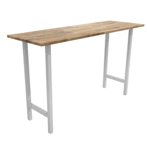 Rustic Timber Top High Bar