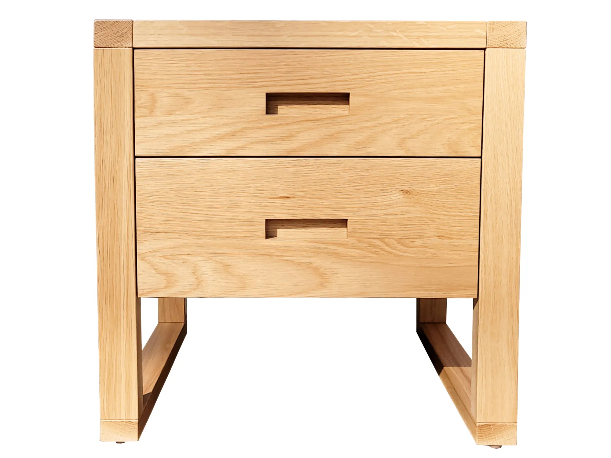 Tangent Two Drawer Nightstand