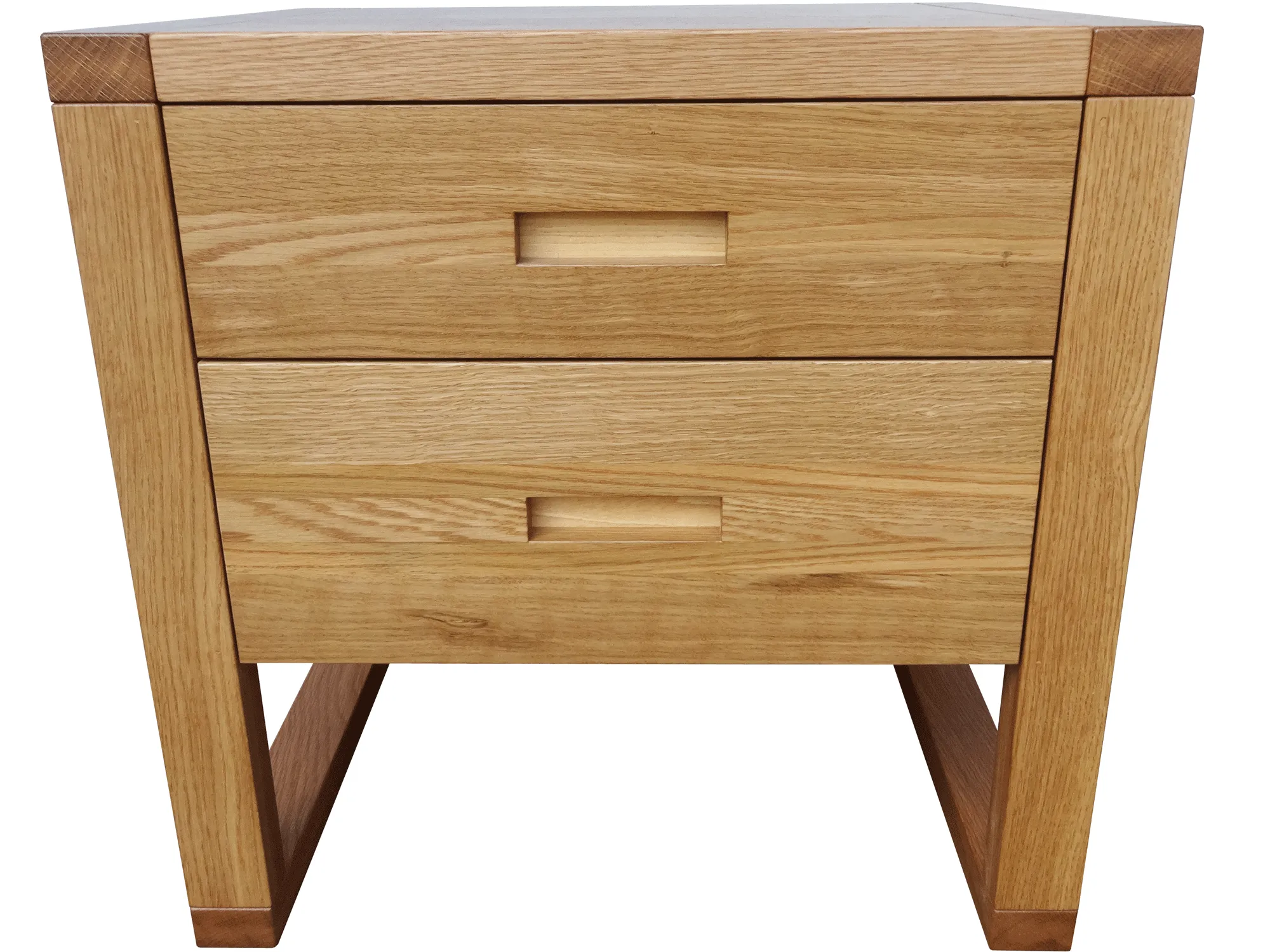 Tangent Two Drawer Nightstand