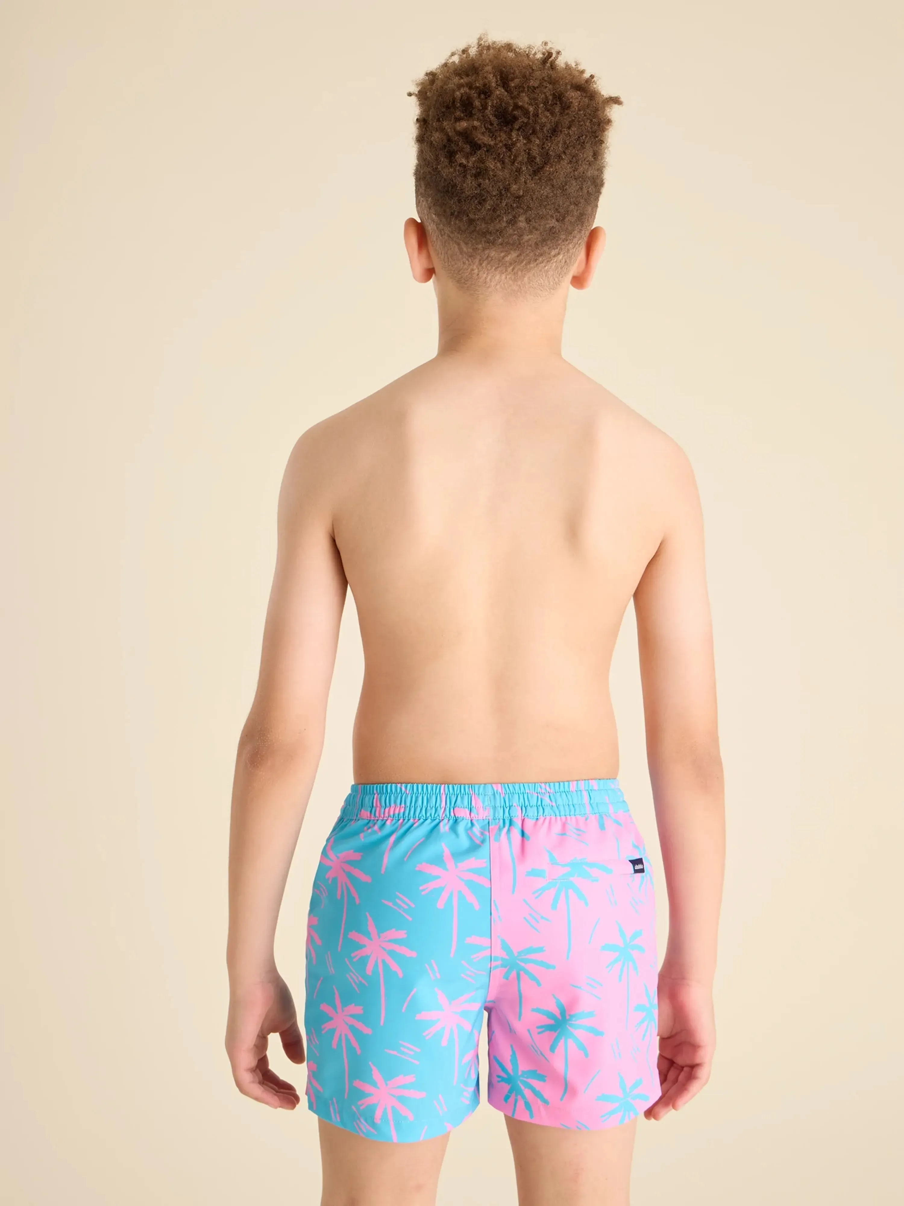 The Prince of Prints (Boys Lined Classic Swim Trunk- Shorter)