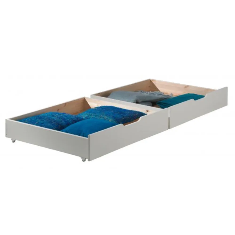 Vipack - Scott Triple Bunk Bed with 2 Drawers