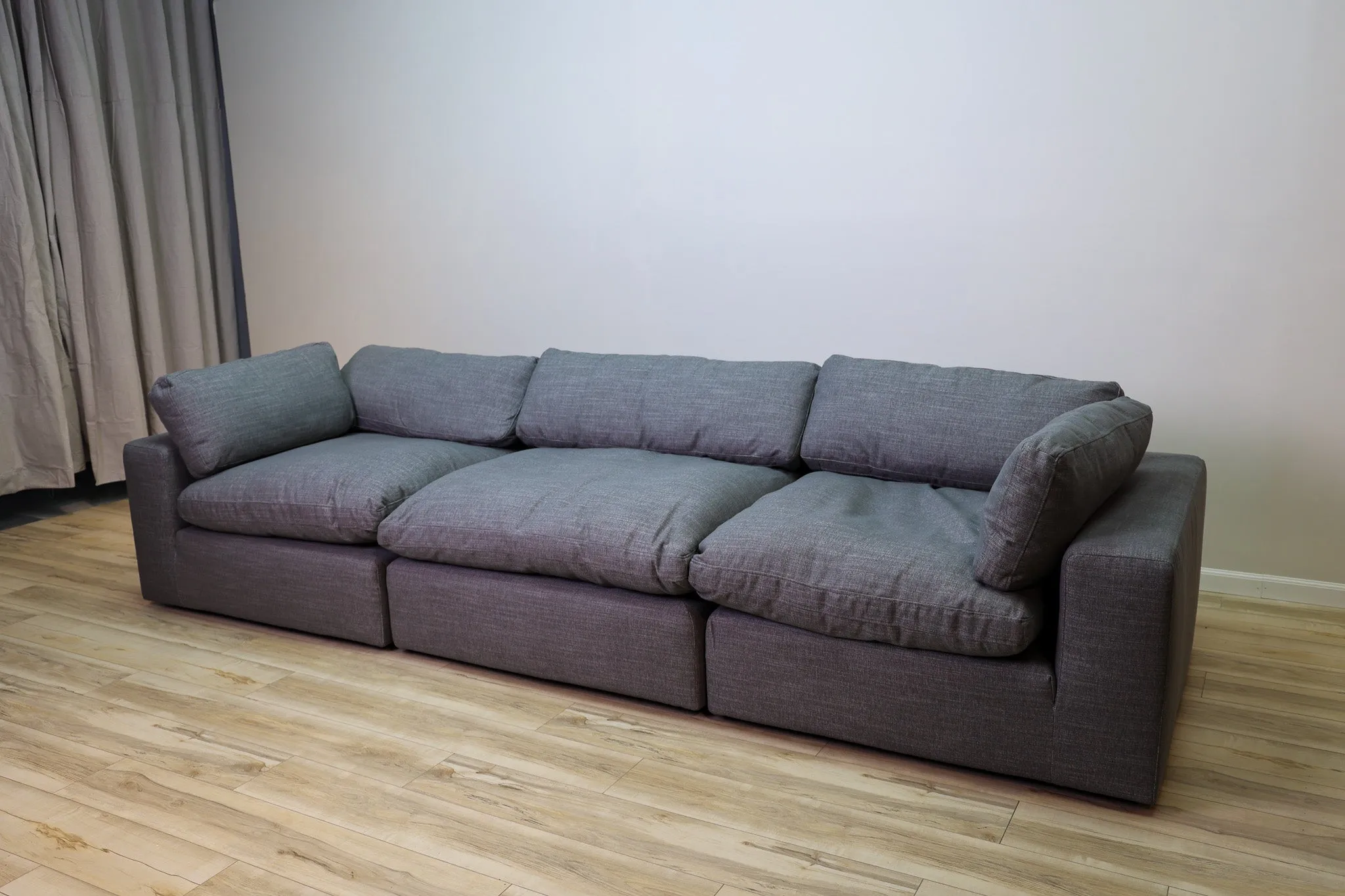 Zoey Grey Cloud Sectional