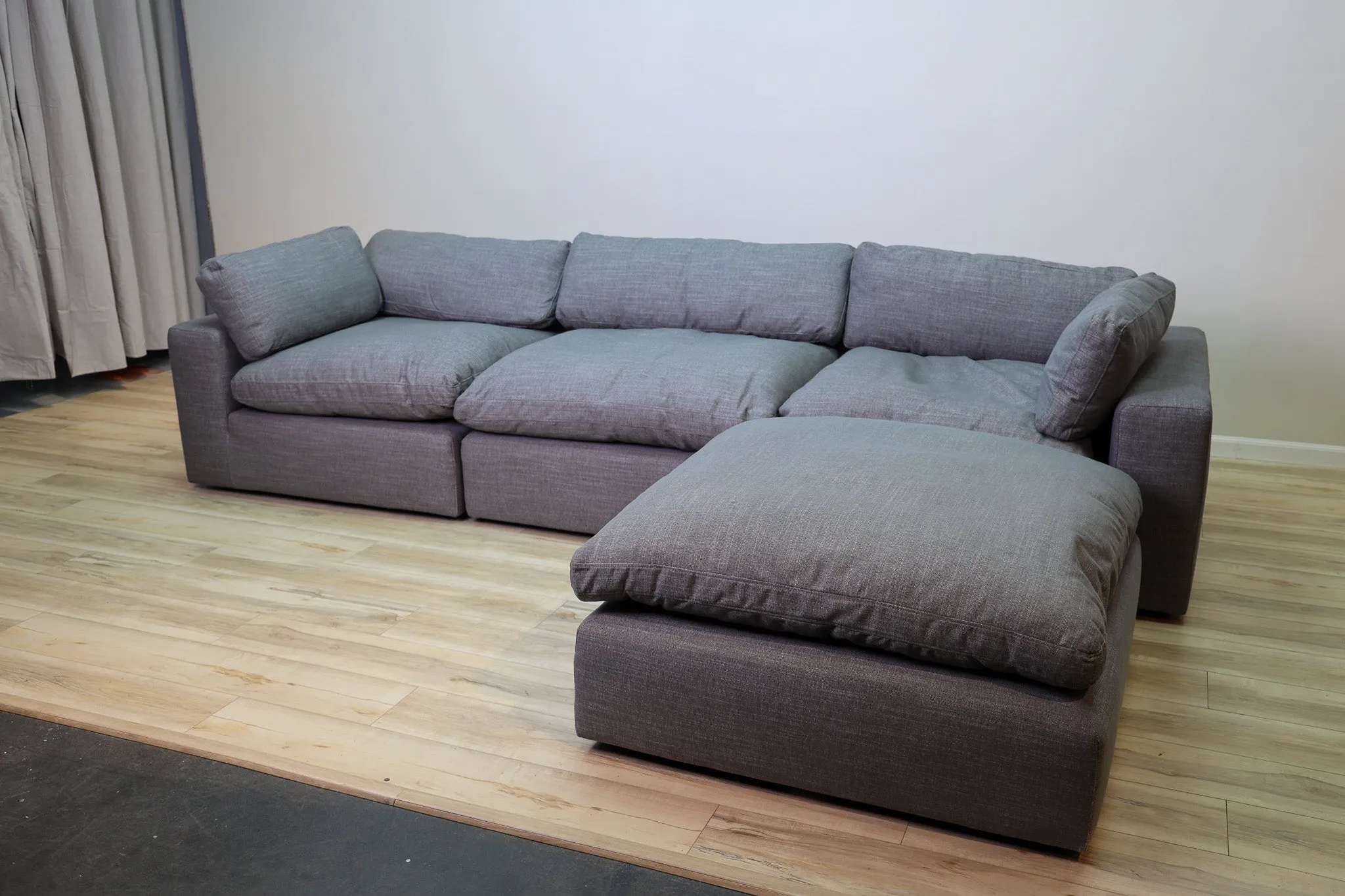 Zoey Grey Cloud Sectional
