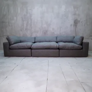 Zoey Grey Cloud Sectional